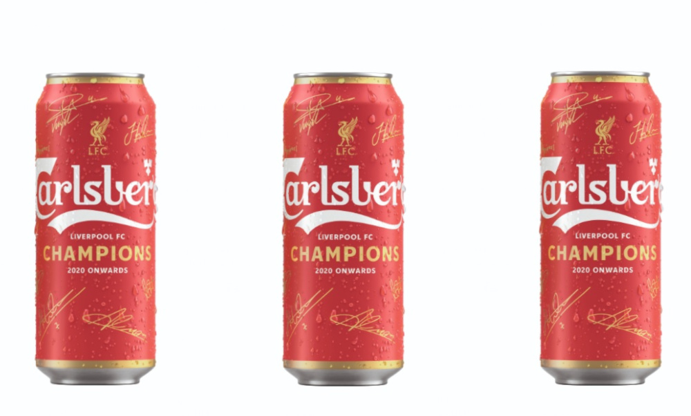 Carlsberg releases edition Liverpool FC can